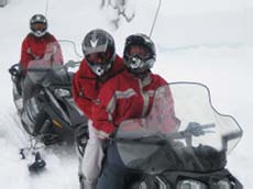 Snowmobiling with Matt & Jacque