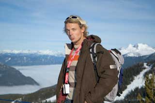 Phil Godley on Blackcomb