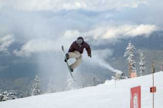 Dude getting air.